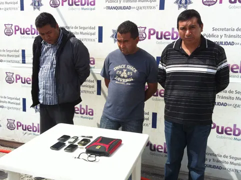 Elementos de tránsito municipal aseguraron a presuntos ladrones