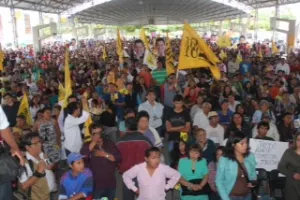Respalda Barbosa cierre de campaña de Jacobo Aguilar
