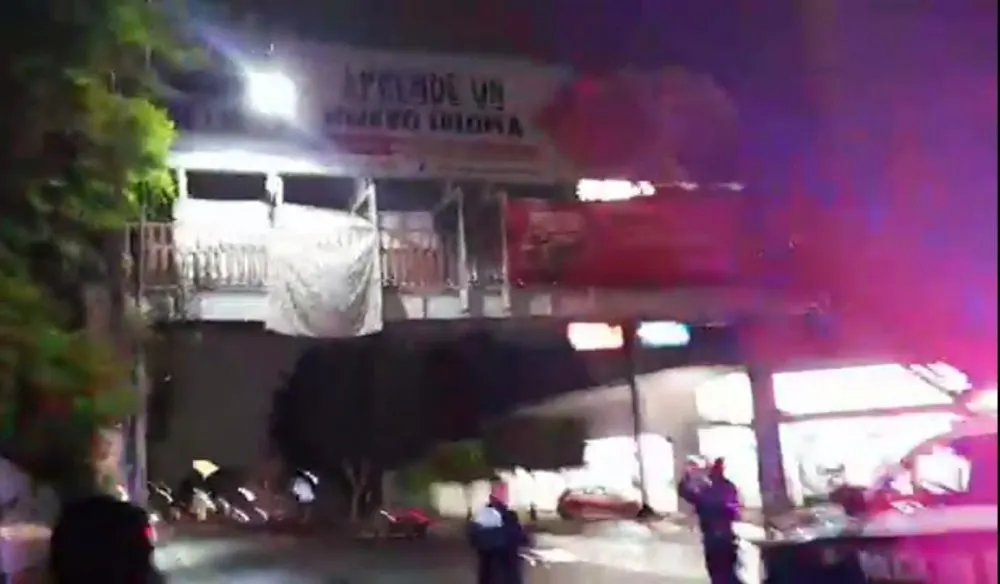 Narco manta Tehuacán