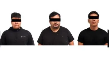 Tras persecución, atrapan a tres sujetos que habían robado dos vehículos en Cholula