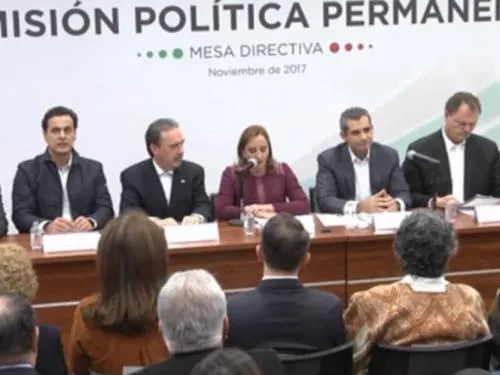 Avala Comisión Política del PRI solicitud de Meade para precandidatura