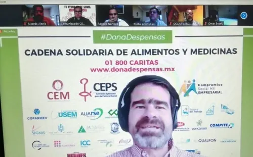 Emprende Cáritas Mexicana campaña para apoyar a familias vulnerables durante contingencia