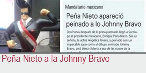 Peña Nieto a la Johnny Bravo