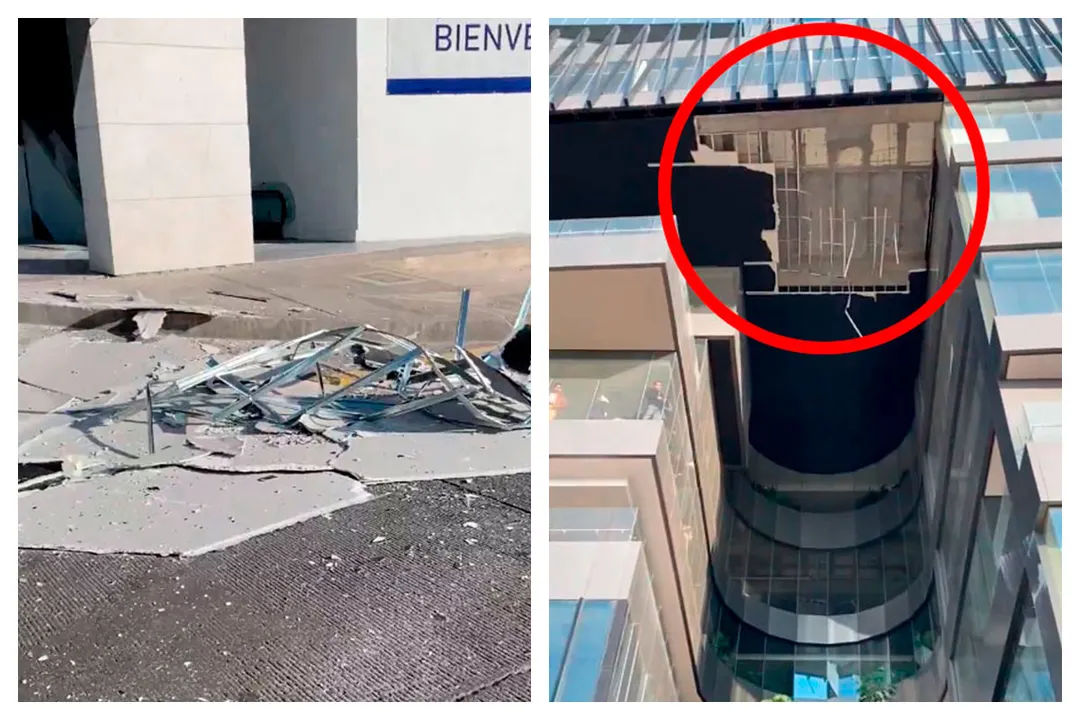 Edificio Inxignia Caida Plafon