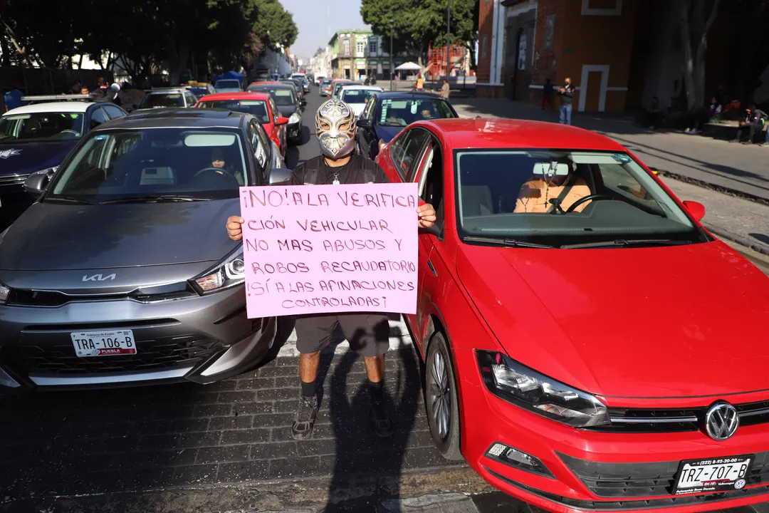 Protestas Verificación Vehicular