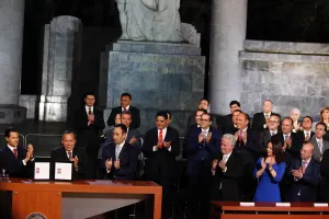 RMV acompaña a EPN en la inauguración de la Reforma de Justicia Penal
