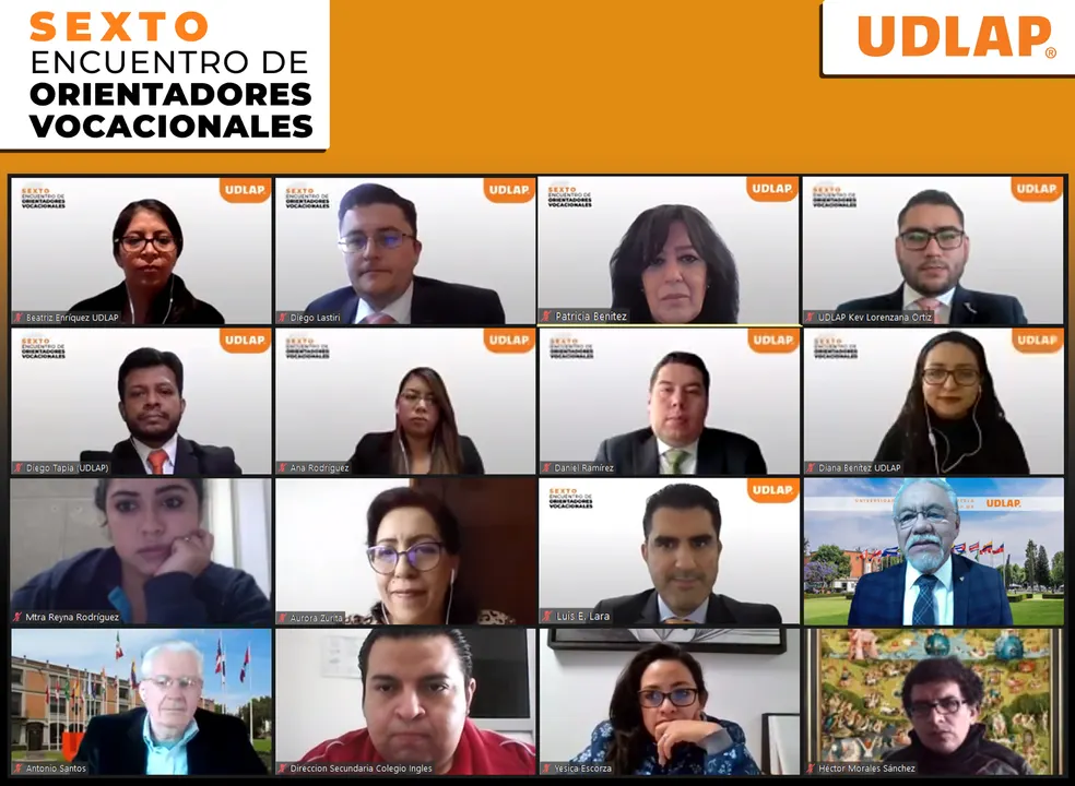 Sexto Encuentro de Orientadores Vocacionales de la UDLAP, un espacio de formación y reflexión