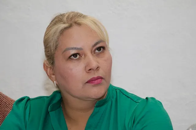 Beatriz Pérez regidora de San Pedro Cholula