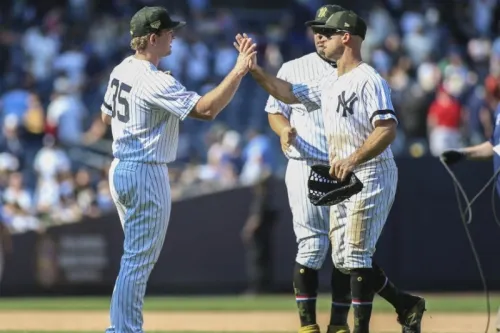 Yankees vence a Rays; es el nuevo líder de la Divisón