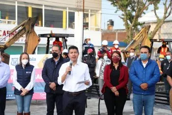 Eduardo Rivera da inicio a rehabilitación de la prolongación 25 Poniente