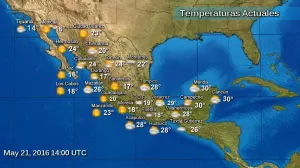 Continúan las lluvias en gran parte del país