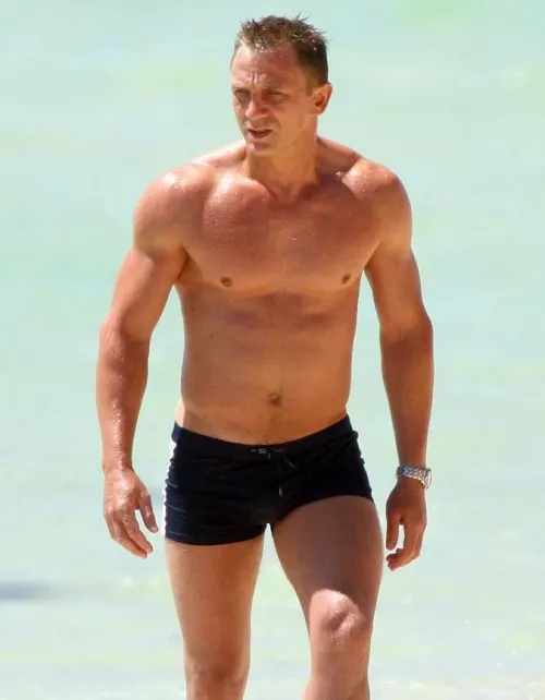 Daniel Craig, el 007 más musculoso de la historia