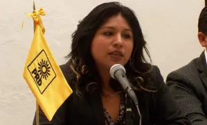 Perredistas al Grito del PRI