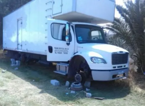 SSP recuperó nueve vehículos y una caja seca