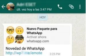 Alertan sobre estafas, ahora con emojis en WhatsApp