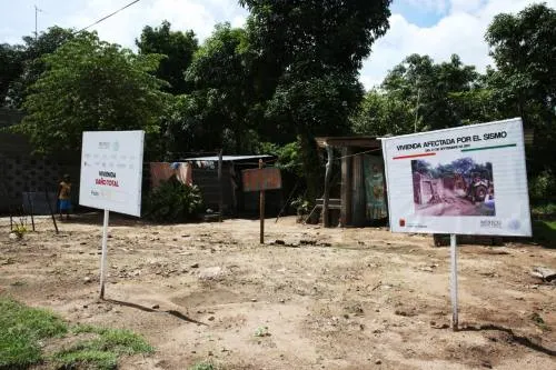 Mantiene la Sedesol el apoyo a damnificados en zonas afectadas por sismos y lluvias