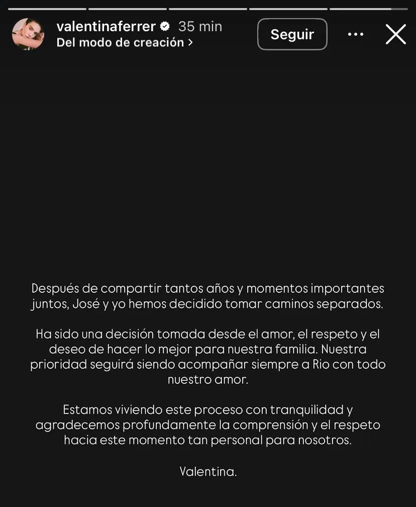 J Balvin y Valentina Ferrer terminan su relación tras casi una década