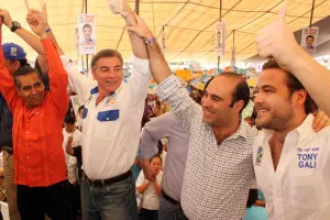 El Distrito XV contribuirá al inminente triunfo de Tony Gali