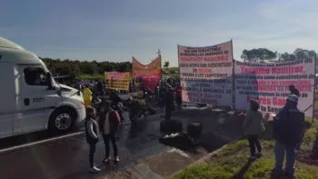 Cierres carreteros cumplen más de 24 horas; secretario de Gobernación pide no afectar a ciudadanos