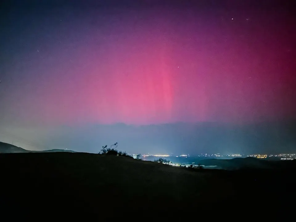 Aurora boreal/ Foto: Redes