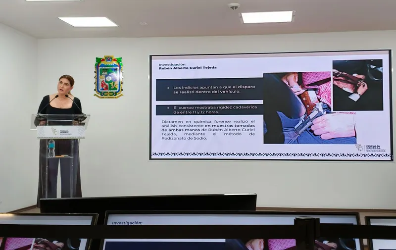 Fiscalía de Puebla revela cronología y peritajes sobre muerte del exfiscal Rubén Curiel