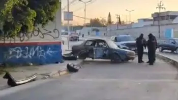 Hombre muere tras choque en bulevar 18 de Noviembre; conductor ebrio huye del lugar