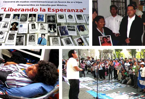 Acompaña CDHEP a caravana de madres de migrantes desaparecidos