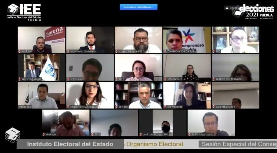 Presentan partidos políticos plataformas electorales ante el IEE