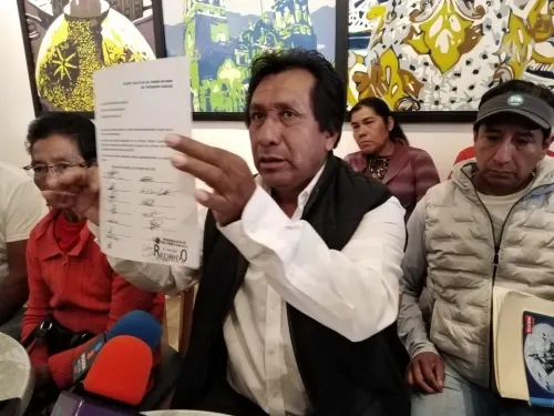 Habitantes de Almecatla exigen destitución de alcalde auxiliar por “robar” al pueblo