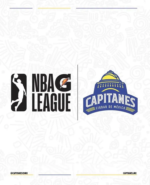 Los Capitanes de la CDMX, se convierten en el primer equipo latinoamericano en participar en la NBA G-League