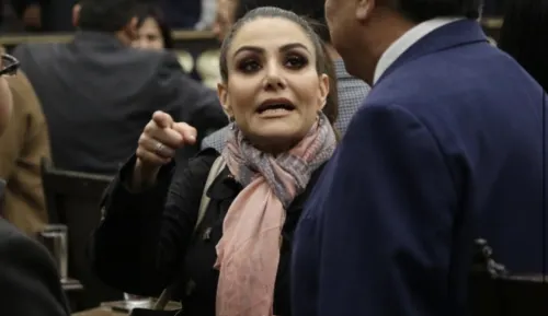 Acusa Naye Salvatori que pruebas del Congreso de la Unión son “chinas”