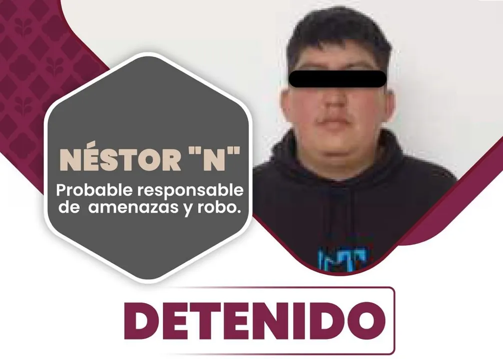 olombiano detenido por la SSC de Puebla