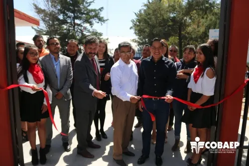 Inicia COBAEP construcción de obras en plantel de Tecali