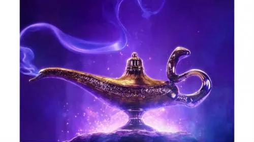 Lanzan tráiler del live-action de Aladdín y ¡el genio sí es azul!