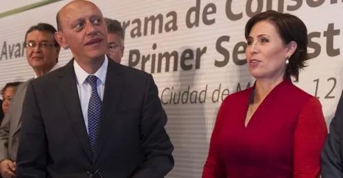 Rosario Robles habría financiado la precampaña de Lastiri entre 2013 y 2017
