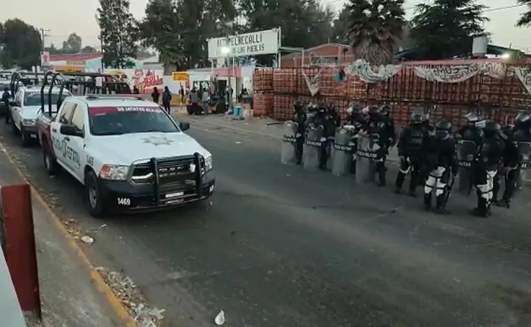 Guardia Nacional y Policía Estatal recuperan planta de Bonafont