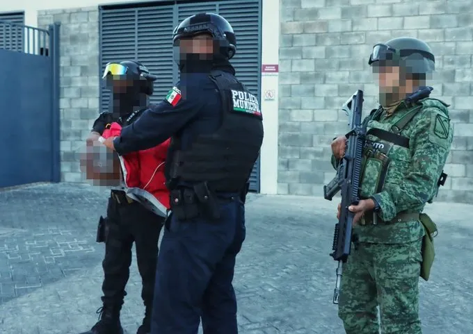 Detenidos en operativo de la Secretaría de Seguridad Ciudadana