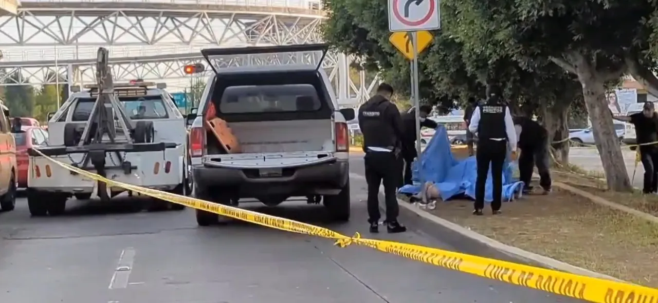 Muere motociclista tras derrape en el Bulevar Hermanos Serdán