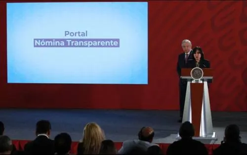 López Obrador transparenta nómina del Gobierno federal