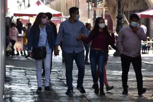 Puebla capital se encuentra en semáforo rojo por Covid-19