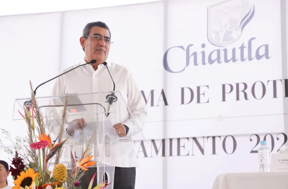 Sergio Salomón Céspedes Peregrina, gobernador de Puebla