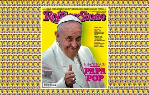 Aparece el Papa Francisco en la portada de la revista Rolling Stone en Italia