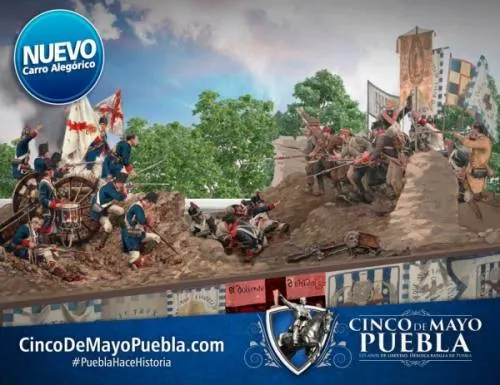 Puebla conmemorará Batalla del 5 de Mayo con carros alegóricos hechos por artesanos mexicanos