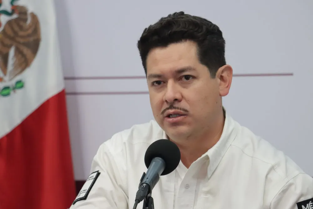 Luis Javier Cervantes, titular de la comisión de búsqueda de personas en Puebla / Foto: Anel Esgua/ ES imagen.mx