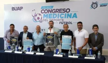 BUAP realizará primer Congreso Internacional de Medicina Deportiva aplicada al fútbol