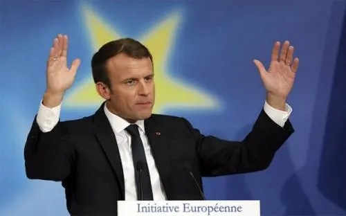 Propone Emmanuel Macron una refundación de la Unión Europa