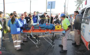 30 lesionados en accidente del bulevar norte y la 26 poniente