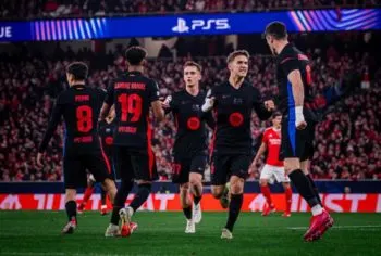 Barcelona logra una remontada épica contra el Benfica en la Champions League