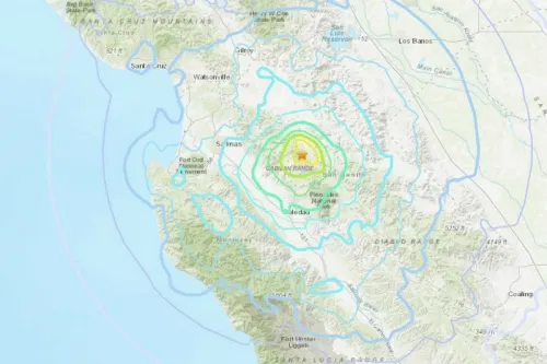 California registra sismo de 4.7 grados