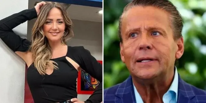 Alfredo Adame y Andrea Legarreta
